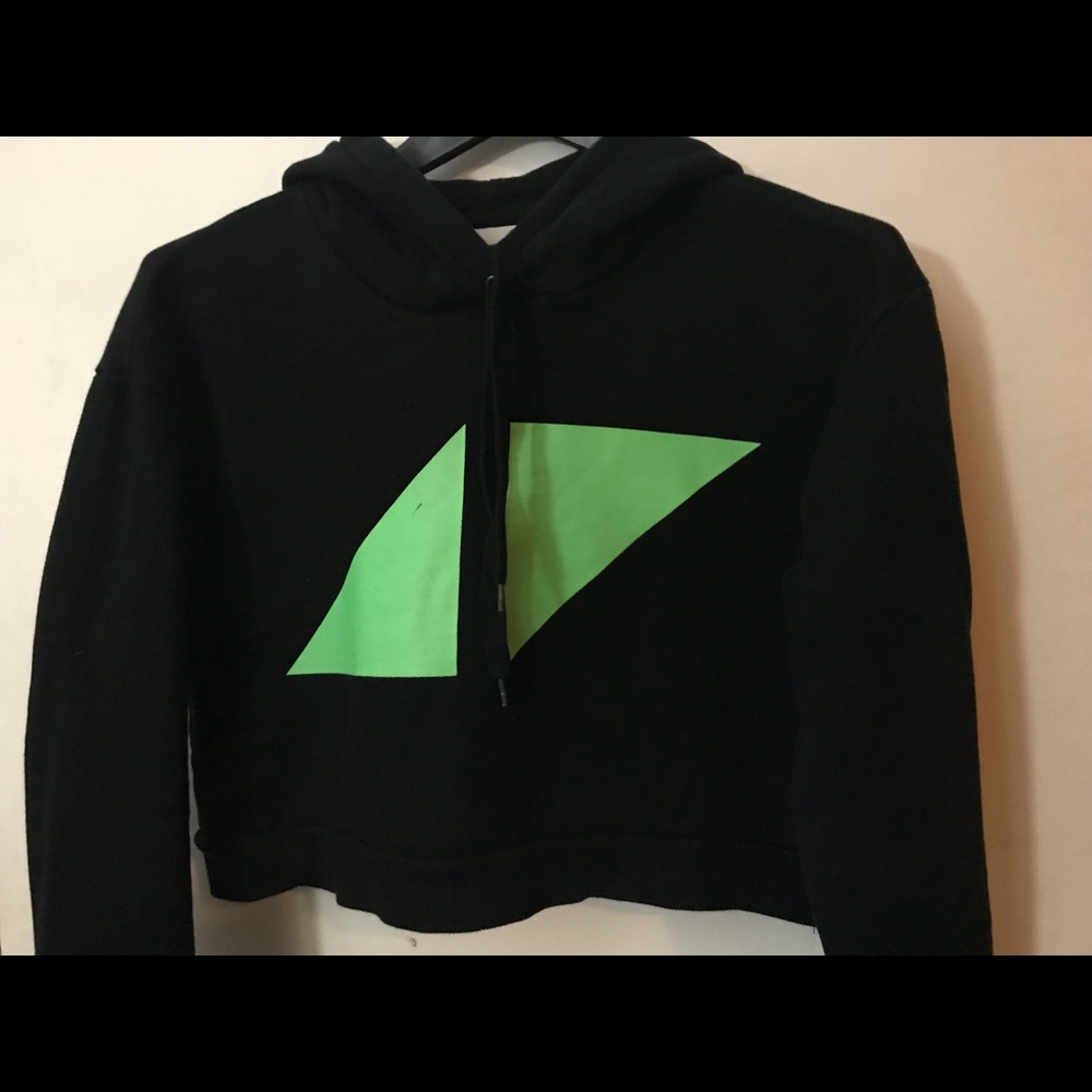 AVICII CROPPED Hooded SWEATER